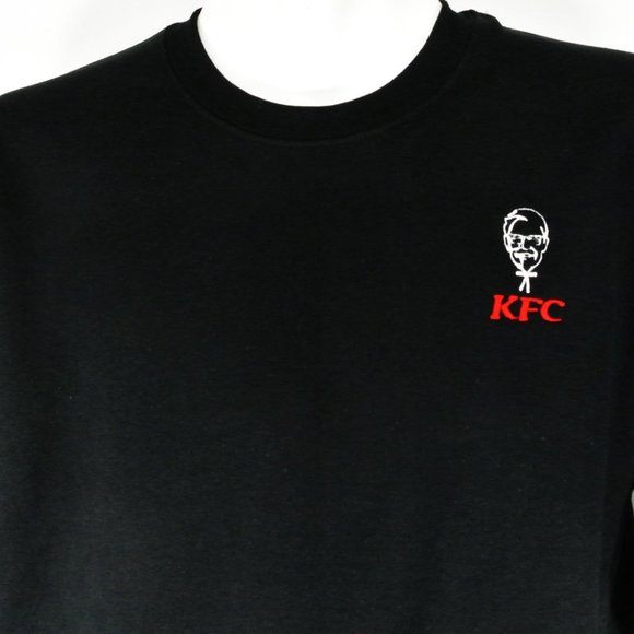 KFC Kentucky Fried Chicken Col Sanders Employee Uniform Sweatshirt NEW Size 2XL - Picture 3 of 7